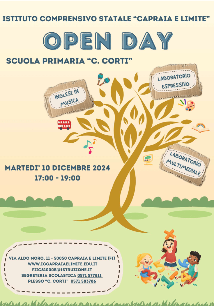 Open Day Primaria Corti